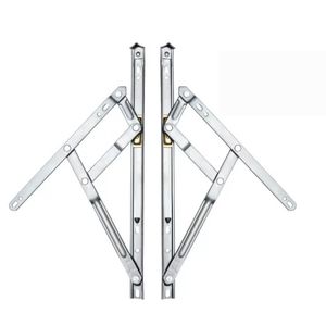 Herrajes de Acero Inoxidable para Ventanas Correderas Horizontales, Bisagra de Soporte Ajustable Antirrobo, Pantalla Plegable para Ventana de Sala de Estar - Product Image 1