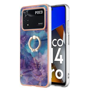 เคสลายหินอ่อนไฮบริด4G สำหรับ <span class=keywords><strong>Xiaomi</strong></span> Poco M4 Pro พร้อมขาตั้งแบบห่วงเคสโทรศัพท์มือถือสำหรับ iPhone 13/14/15 - Product Image 6