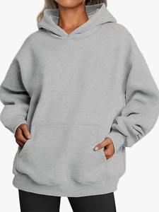 Sweat-shirt à capuche en polaire polyester de haute qualité, lourd, personnalisable, avec logo imprimé ou brodé, en coton, 400 g/m², 500 g/m² - Product Image 5