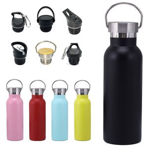 Stainless Steel American Style Large Mouth Sports Kettle Large Capacity <b>Vacuum</b> Insulated Cup Portable <b>Handheld</b> Hiking Kettle - Product Image 2