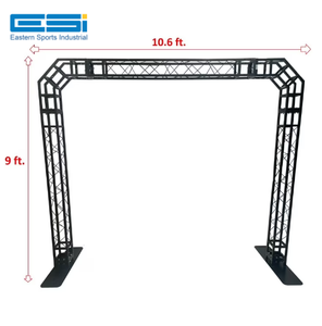 Truss de perno ligero de aluminio ESI con diseño modular y capacidad de carga de 500kg para configuraciones de escenario portátiles y plataformas de DJ móviles - Product Image 1