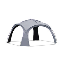 Tente pliante monocouche imperméable à l'eau, équipement de camping en plein air multi-usage pour le glamping