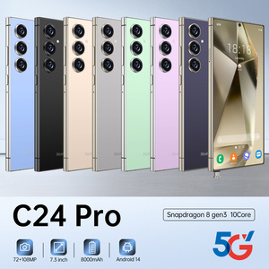 S24 Siêu C24 Pro 2025 Toàn Cầu Phiên Bản 5G Điện Thoại thông minh Android 14 4K <span class=keywords><strong>LED</strong></span> Hiển Thị LTE Di Động Dual Sim Chơi Game Di Động - Product Image 4