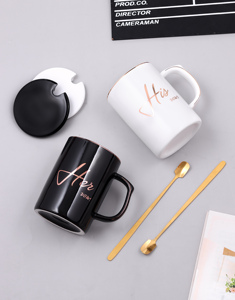 Minimal Design Home Gift <b>Mug</b> <b>Set</b> Ceramic <b>Coffee</b> Cup Personalized <b>Mugs</b> Tea Cups Ceramic <b>Coffee</b> <b>Mug</b> With Lid - Product Image 2