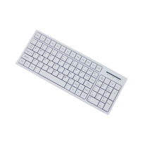 Keyboard POS Anti Debu dan Anti Semprot, 89 Tombol, Dapat Diprogram Penuh, Antarmuka USB/PS2, Kompatibel OPOS/JOPS, Harga Pabrik LIF