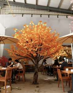 Alberi di Acero Artificiali Giapponesi Personalizzati in Fibra di Vetro per Interni ed Esterni, Grandi e Altamente Realistici, Rossi Autunnali per Decorazione di Ristoranti e Case - Product Image 1