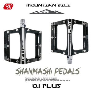 Pédales de <span class=keywords><strong>vélo</strong></span> de route légères antidérapantes, alliage d'aluminium, avec roulements et engrenage fixe, pour le cyclisme - Product Image 2