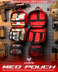 Botiquín de primeros auxilios de emergencia multiusos de 326 piezas con estuche rígido para montar en la pared, para el hogar, la escuela y la oficina. - Product Image 5