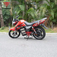 Kawavave MY Mototec 72V 5000W Moto Électrique Motocyclette pour Adulte Boxer Motocross