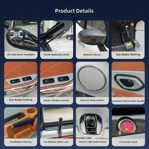SUV Elettrico Compatto a 4 Ruote a Bassa Velocità con Guscio Rigido in ABS, 5 Posti, Batteria EV per Brevi Spostamenti in Città - Product Image 5
