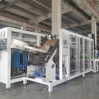 Machine à plier les cartons avec formeur de boîtes - Chariot à roulettes pour l'emballage