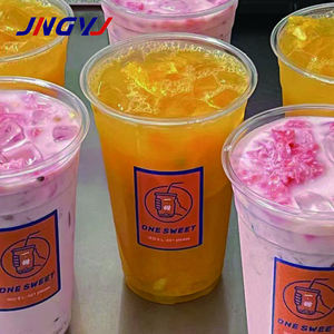 20oz personalizzato stampato usa e getta tazze di <span class=keywords><strong>plastica</strong></span> acqua ghiaccio caffè vino birra <span class=keywords><strong>bicchieri</strong></span> frappè - Product Image 3