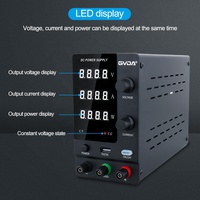 DC — module de commutation en laboratoire numérique, 30V, 10a, ajustable, variable de contrôle à distance, alimentation électrique GVDA