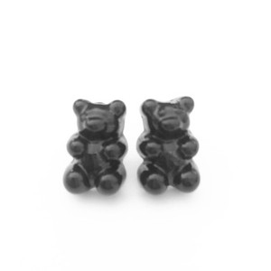 Venta directa <span class=keywords><strong>de</strong></span> fábrica Creative Candy-Colored Resin Little Bear Stud Pendientes Chapado en oro <span class=keywords><strong>con</strong></span> perla Piedra principal al por mayor - Product Image 6