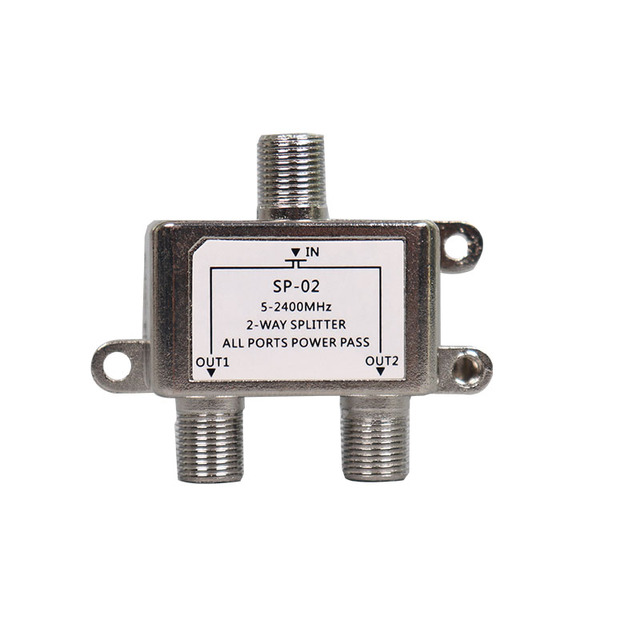Wholesale 5-2400MHZ 2 Way Satellite Splitter Price