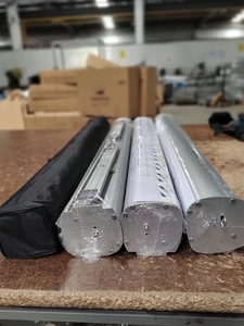 Nhôm gấp cuộn lên biểu ngữ ngang đứng giá rẻ kích thước tiêu chuẩn của roool lên biểu ngữ từ nhà máy/Popup Standee bán buôn - Product Image 2
