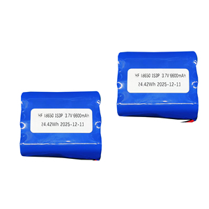 Pack de batteries au lithium 3,7 V <span class=keywords><strong>18650</strong></span> <span class=keywords><strong>1S3P</strong></span> 6600 mAh pour diffuseurs d'arômes, drones et outils électriques - Product Image 3