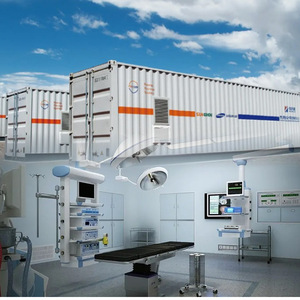 Conteneur de laboratoire mobile AmoyDx, équipement de salle d'opération de bloc opératoire d'hôpital, classe électrique I, certifié CE - Product Image 4