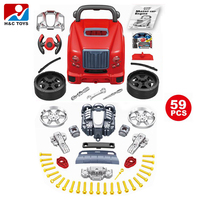 Mini bricolage jeu électrique simulateur de conduite auto-assemblage ensemble de jouets éducatifs pour enfants Kit de réparation de moteur en plastique Durable