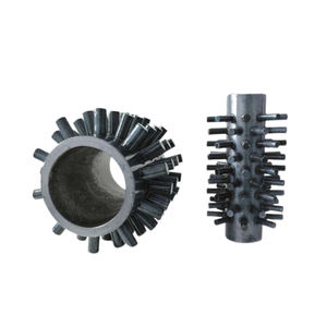 A36 A106 A53 gran stock personalizado tachonado tubo de acero clavo tubo con aletas para tubería de caldera de transferencia de calor - Product Image 2