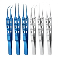 Pince microchirurgicale ophtalmique A-1 VERITAS en acier inoxydable de qualité supérieure, instrument de chirurgie oculaire à pointe fine