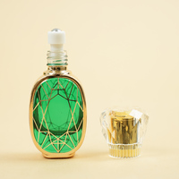 Nouvel Arrivage – Flacon de Parfum de Luxe Moyen-Oriental 10 ml – Flacon Roll-on en Verre pour Huile Parfumée avec Bâtonnet Applicateur – Plusieurs Couleurs Disponibles