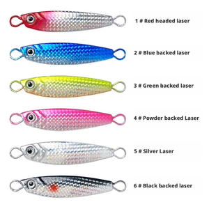 Señuelo de Pesca de Placa de Hierro Flotante de Largo Alcance, 2.ª Generación, 7g-30g, Cebo Duro Biónico para Pesca de Lubina de <span class=keywords><strong>Boca</strong></span> <span class=keywords><strong>Grande</strong></span> en Agua Dulce/Salada - Product Image 2