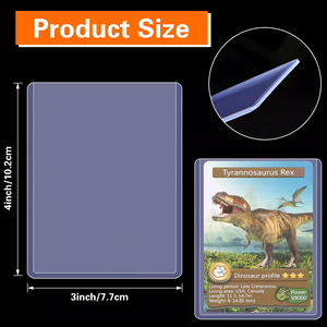 Toploader siêu rõ ràng minh bạch Top loader 3x4 Pro cho giao dịch bóng chày thể thao TCG chủ thẻ bảo vệ toploaders 35pt - Product Image 5