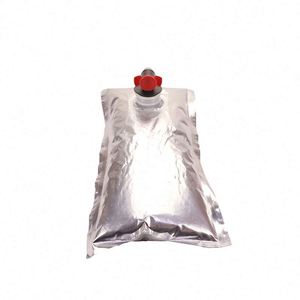 ถุงซีลไวน์แดงสีเงิน ถุงพลาสติกฟอยล์อะลูมิเนียมแบบใช้ซ้ำได้ - Product Image 3