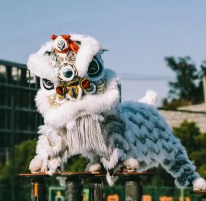 वयस्कों के लिए मंच प्रदर्शन वेशभूषा शेर नृत्य पोशाक - Product Image 5