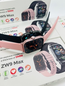 2025 gran oferta ZW9 Max reloj inteligente pantalla HD 290mAh batería ultrafina 9MM monitoreo de salud deportes Fitness Smartwatch - Product Image 4