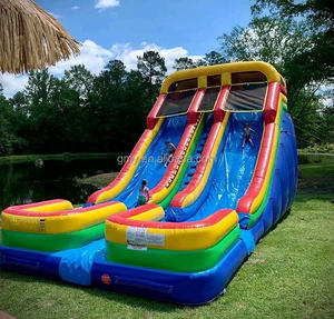 Toboggan gonflable double ligne toboggan gonflable pour <span class=keywords><strong>piscine</strong></span> commerciale toboggan gonflable pour la <span class=keywords><strong>location</strong></span> estivale - Product Image 5