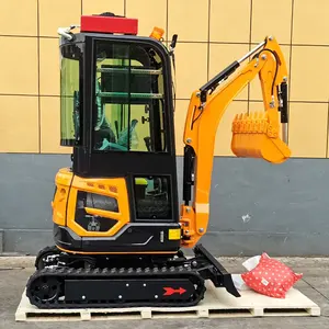 Precio barato EPA/EURO 5 Mini excavadora China Excavadora pequeña Granja Excavadora sobre orugas 1 tonelada 1,8 toneladas 2 toneladas Nueva embolsadora para la venta