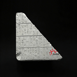 Aimant de réfrigérateur 3D en résine lumineuse, réplique de <span class=keywords><strong>tablette</strong></span> <span class=keywords><strong>cunéiforme</strong></span> sumérienne de la Mésopotamie, <span class=keywords><strong>tablette</strong></span> d'<span class=keywords><strong>écriture</strong></span> lumineuse, souvenir historique, cadeau de voyage - Product Image 6