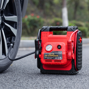 Best Selling 12V Portable Jump 20000mAh Auto Power Pack With Air <b>Pump</b> <b>Battery</b> Boosts for Car HH744 Portable Jump Starter HH744 H - Product Image 2