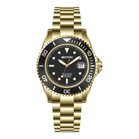 Montre mécanique de luxe Seiko pour homme, saphir, acier inoxydable, étanche, plongée, sport, automatique, fonction luminescente, 45 mm, analogique