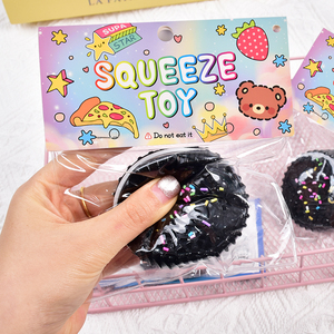 Jouet Squishy en forme de Biscuit de Simulation, Jouet Anti-Stress à Rebond Lent en TPR pour Enfants - Product Image 4