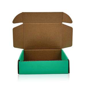 Boîtes d'expédition en <span class=keywords><strong>carton</strong></span> de haute qualité personnalisées en usine Doublure en éponge Stratification mate Gaufrage Matériaux recyclés pour - Product Image 4