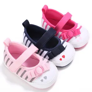Prezzo speciale Del Bambino Del Bambino scarpe carino a righe neonato ragazzi e ragazze a piedi scarpe