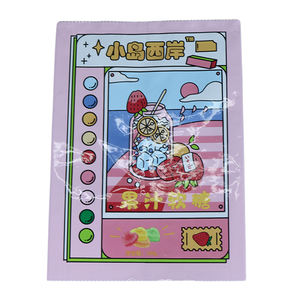 Sacs de bonbons thermoscellés personnalisés de qualité alimentaire, sac en plastique de 3,5 mylar, sac d'emballage alimentaire de bonbons gommeux à sucette avec fenêtre transparente - Product Image 6