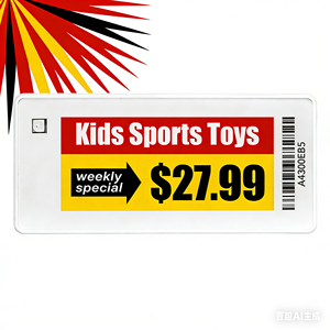 Etiqueta <span class=keywords><strong>Electrónica</strong></span> para Estantes de 2.13'', 2.66'' y 2.9'', Etiquetas de Precio Inalámbricas de Cuatro Colores, Pantalla Digital Inteligente E-link E-paper ESL para Supermercado - Product Image 2