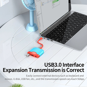 Pd HDTV Multiport Type-C HUB với USB <span class=keywords><strong>3</strong></span>.0 và <span class=keywords><strong>3</strong></span> cổng chuyển đổi cho <span class=keywords><strong>Switch</strong></span>-Stock - Product Image 4