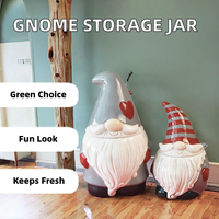 Joli pot de rangement en céramique 3D gaufré style Noël, écologique, détachable, pour biscuits et bonbons, hermétique, pour la maison