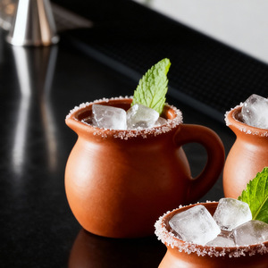 Tazas de Barro Cantaritos Mexicanos de 60 ml, Hechas a Mano, para Café, Cócteles, Té, Tequila - Product Image 6