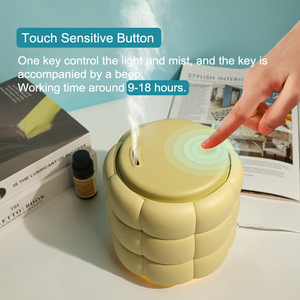 Polyresin vật liệu tự nhiên 180ml thông minh thiết kế tinh dầu hương thơm khuếch tán thay đổi Bìa với ánh sáng ấm áp - Product Image 4