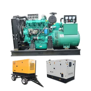 China electric power plant silent diesel generators 50kw diesel generator price