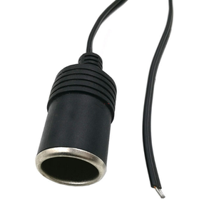 Enchufe hembra de 12-24V para encendedor de cigarrillos de coche, conector para Cable abierto - Product Image 3