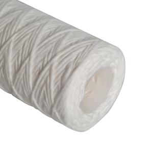 Elemento de filtro sin contaminantes Elemento de filtro de alambre en espiral de algodón desengrasado de 30 pulgadas para filtración de líquidos - Product Image 5