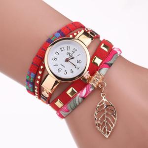2020 nouvelle mode décontracté Quartz femmes <span class=keywords><strong>montre</strong></span> strass <span class=keywords><strong>cuir</strong></span> tissé Bracelet <span class=keywords><strong>montre</strong></span> cadeau <span class=keywords><strong>montre</strong></span> - Product Image 6