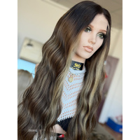 Perruque Lace Front HD 13x5 SHY en Cheveux Humains Premium, Densité 400, Ultra Naturelle, Ondulations Corporelles Extra Volumineuses, Vente en Gros pour Femmes